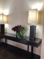 B&B ITALIA Ebony Wood Side board with 3 draws