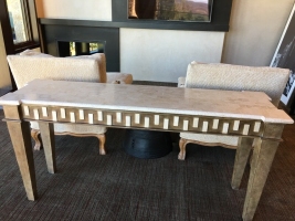 marble side table
