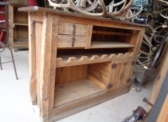 M 586 Western  Bar 5' x 26" x 41" H $1,500