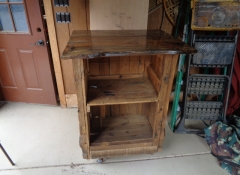 M 585 Western Podium on Casters 32" x 27" x 43"  $200