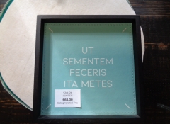 M 592 GioBagnara Tray 6in. x 6in. $68 ea. Qty 6