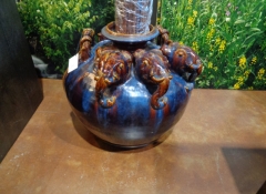M 598 Elephant Pot with Twigs $195