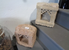 M 621 Carved Stone Niche $300 ea. Qty 2