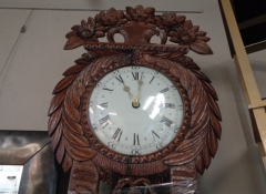 M 636 Antique French Grandfather Clock $995