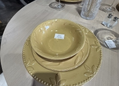 M 678 20 Piece Set Wheat Dish Set $225 M 678 20 Piece Set Wheat Dish Set $225