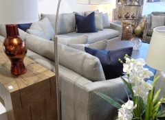 L 181 Chrome Arch Floor Lamp $150