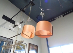 L 192 Pr. Orange Pendants $200