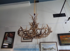 L 198 Large Antler Chandelier $2,800
