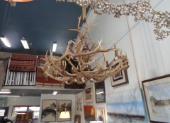L 198 Large Antler Chandelier $2,800