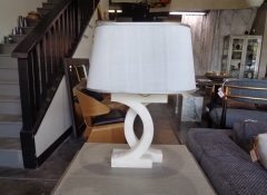 L 197 Alabaster Lamp $160