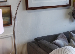 L 204 Marble Base Arch Lamp $300