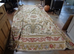 R 4 Wool Needlepoint Rug 9ft x 12ft $1,200