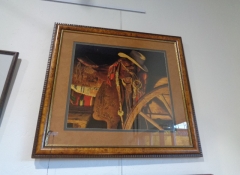 A 696 Western Print by David Lewis Clark $250