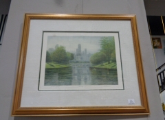 A 694 Chicago from Lincoln Park  by H. Altman $450