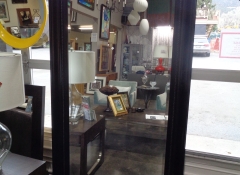 A 734 Black Full Length Mirror Was $350 Now $88