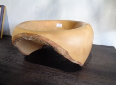 A 750 Carved Maple Bowl Was $175 Now $123