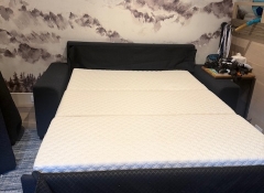 F 245 Navy American Leather Queen Sleeper $1,200