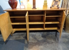F 157 Honey Colored Buffet 6ft. 6in. $795