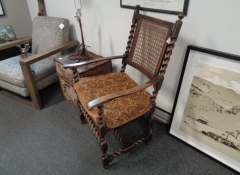 F 192 Cane Spindle Back Chair $100