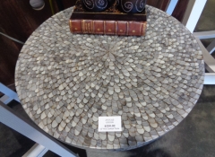 F 202 Round Cocktail Table 16in x 23in H $250