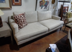 F 220 Modern Vanguard Sofa 87in x 38in x 38in H $1.100
