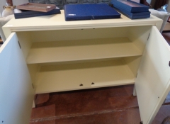 F 238 White 2 Door Cabinet $225