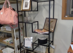 F 241 Metal & Glass Shelving $125