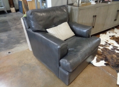 F 268 Pr. Butera Leather Club Chairs $1,800