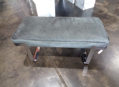 F 262 Hair on Hide Bench $800