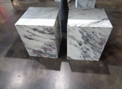 F 258 Marble Cube Tables $400 ea. Qty 5