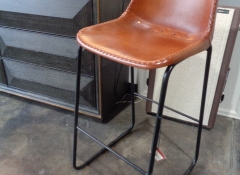 F 254 Pr. Leather Barstools $450