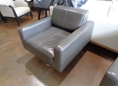 F 269 Pr. Leather Swivel Chairs $600