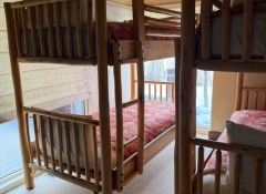 F 208 Old Hickory Twin Bunk Bed $800 ea Qty 2