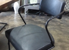 F 291 Set of 10 GAFF Metal Frame Chairs $1,500