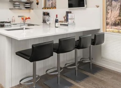 F 301 Set of 4 Adjustable Counter Stools 17" x 17" x 24" $2,500